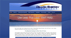 Desktop Screenshot of dillonenergy.com
